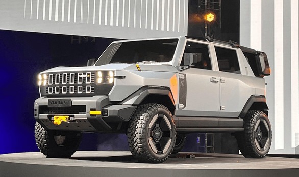 Mahindra Vision.T SUV Concept Front Profile